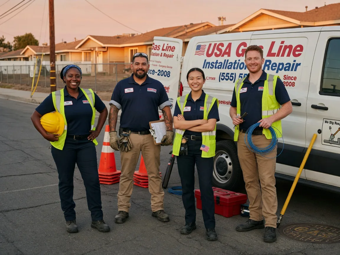 Gas Line Installation company in Pekin, ND